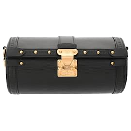 Louis Vuitton-Louis Vuitton Epi Papillon Trunk Black Shoulder Bag-Black