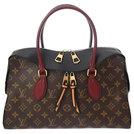Louis Vuitton-Louis Vuitton Monogram Tuileries Tote-Dark red,Dark brown