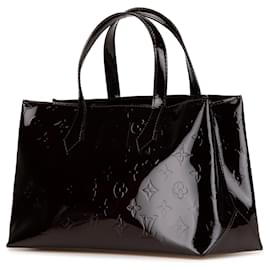 Louis Vuitton-Louis Vuitton Purple Monogram Vernis Wilshire PM-Purple