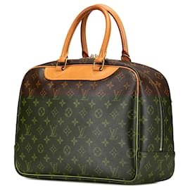 Louis Vuitton-Louis Vuitton Brown Monogram Deauville-Brown