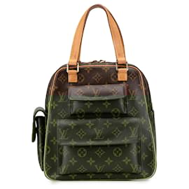 Louis Vuitton-Louis Vuitton Brown Monogram Excentri-Cite-Brown