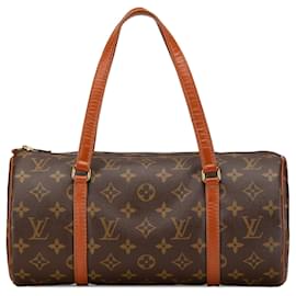 Louis Vuitton-Louis Vuitton Brown Monogram Papillon 30-Brown