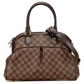 Louis Vuitton-Louis Vuitton Brown Damier Ebene Trevi PM-Brown