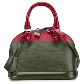 Louis Vuitton-Louis Vuitton Pink Epi Alma BB-Pink,Other