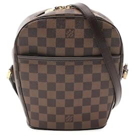 Louis Vuitton-Louis Vuitton Brown Damier Ebene Ipanema PM-Brown
