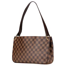 Louis Vuitton-Louis Vuitton Brown Damier Ebene Aubagne-Brown