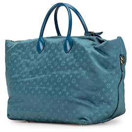 Louis Vuitton-Louis Vuitton Blue Monogram Nylon Nouvelle Vague Beach Bag-Blue