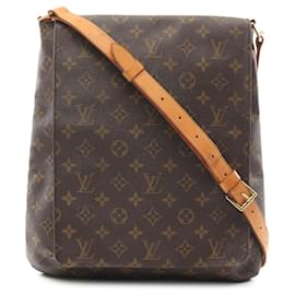 Louis Vuitton-Louis Vuitton Brown Monogram Musette Salsa GM-Brown