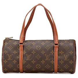 Louis Vuitton-Louis Vuitton Brown Monogram Papillon 30-Brown