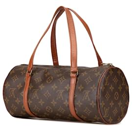 Louis Vuitton-Louis Vuitton Brown Monogram Papillon 30-Brown