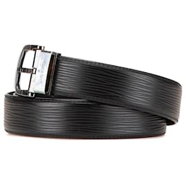 Louis Vuitton-Louis Vuitton Black Epi Ceinture Belt-Black