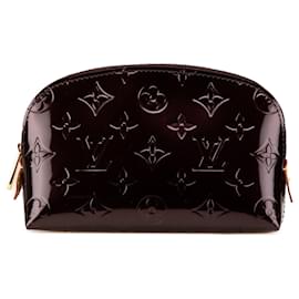 Louis Vuitton-Louis Vuitton Purple Monogram Vernis Cosmetic Pouch-Purple