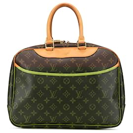 Louis Vuitton-Louis Vuitton Brown Monogram Deauville-Brown