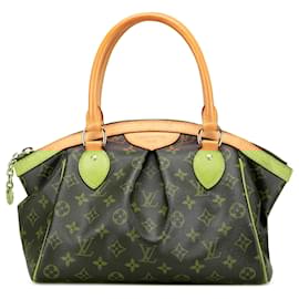 Louis Vuitton-Louis Vuitton Brown Monogram Tivoli PM-Brown