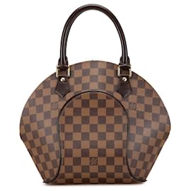 Louis Vuitton-Louis Vuitton Brown Damier Ebene Ellipse PM-Brown