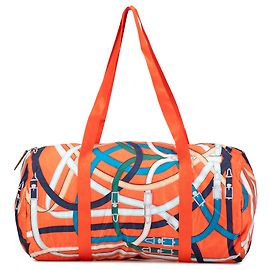 Hermès Orange Cavalcadour Airsilk Reisetasche 44 Orange