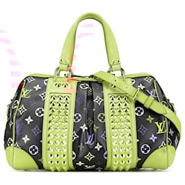 Louis Vuitton-Louis Vuitton Black Monogram Multicolore Courtney MM-Black