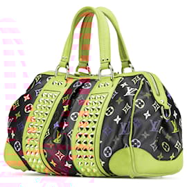 Louis Vuitton-Louis Vuitton Black Monogram Multicolore Courtney MM-Black