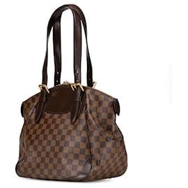 Louis Vuitton-Louis Vuitton Brown Damier Ebene Verona MM-Brown