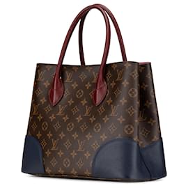 Louis Vuitton-Louis Vuitton Brown Monogram Flandrin-Brown,Blue,Other,Navy blue