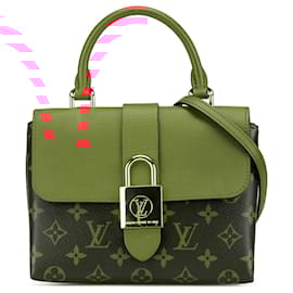 Louis Vuitton-Louis Vuitton Brown Monogram Locky BB-Brown,Red