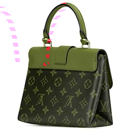 Louis Vuitton-Louis Vuitton Brown Monogram Locky BB-Brown,Red