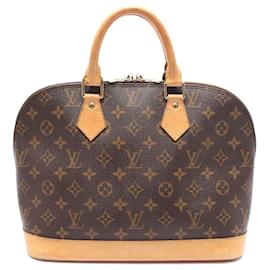 Louis Vuitton-Louis Vuitton Brown Monogram Alma PM-Brown