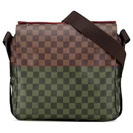 Louis Vuitton-Louis Vuitton Brown Damier Ebene Naviglio-Brown