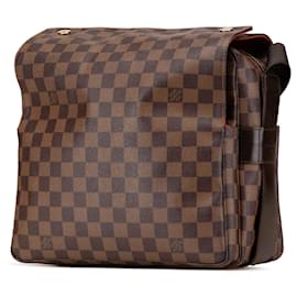 Louis Vuitton-Louis Vuitton Brown Damier Ebene Naviglio-Brown