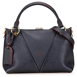 Louis Vuitton-Louis Vuitton Blue Monogram Empreinte V Tote BB-Blue,Dark blue