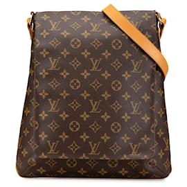 Louis Vuitton-Louis Vuitton Brown Monogram Musette Salsa GM-Brown