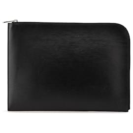 Louis Vuitton-Louis Vuitton Black Epi Pochette Jour GM-Black