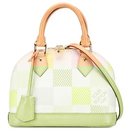 Louis Vuitton-Louis Vuitton Pink Damierlicious Giant Alma BB-Pink
