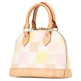 Louis Vuitton-Louis Vuitton Pink Damierlicious Giant Alma BB-Pink