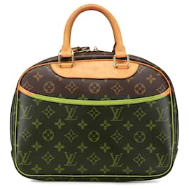 Louis Vuitton-Louis Vuitton Brown Monogram Trouville-Brown