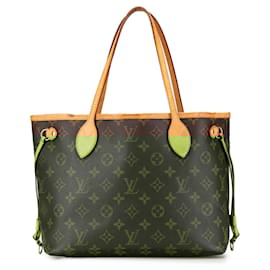 Louis Vuitton-Louis Vuitton Brown Monogram Neverfull PM-Brown