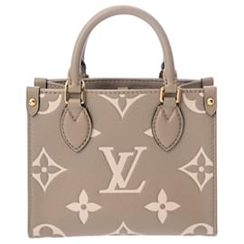 Louis Vuitton-Louis Vuitton Monogram Empreinte On the Go BB Handbag-Grey