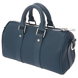 Louis Vuitton-Louis Vuitton Aerogram Keepall XS Handbag-Blue