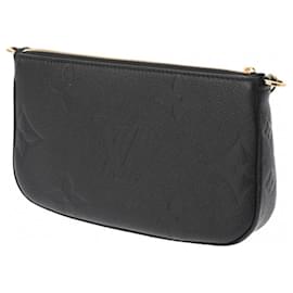 Louis Vuitton-Louis Vuitton Monogram Empreinte Multi Pochette Accessoires-Black