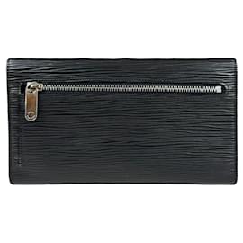Louis Vuitton-Louis Vuitton Eugenie Portefeuille Long Wallet-Black