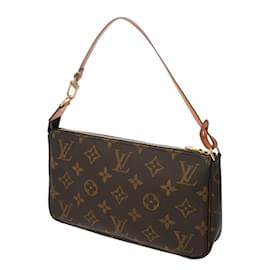 Louis Vuitton-Louis Vuitton Monogram Pochette Accessoires-Brown