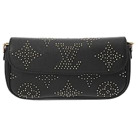 Louis Vuitton-Louis Vuitton Wallet on Chain Ivy Studs Black-Black