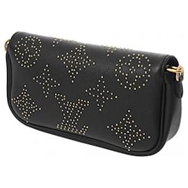 Louis Vuitton-Louis Vuitton Wallet on Chain Ivy Studs Black-Black