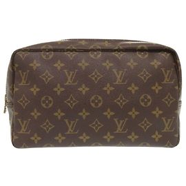Louis Vuitton True Toilet 28 Monogram Pouch Brown Monogram
