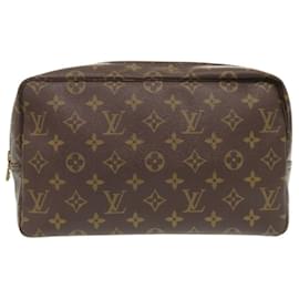 Louis Vuitton-Louis Vuitton True Toilet 28 Monogram Pouch-Brown,Monogram