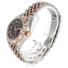Rolex-Rolex Lady DateJust 28mm-Brown