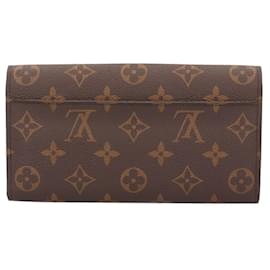 Louis Vuitton-Louis Vuitton Monogram Bi-Fold Wallet-Brown,Monogram