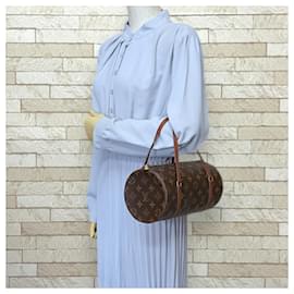Louis Vuitton-Louis Vuitton Papillon 26 Monogram Handbag-Brown,Monogram