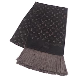 Louis Vuitton-Louis Vuitton Brown Monogram Scarf-Brown