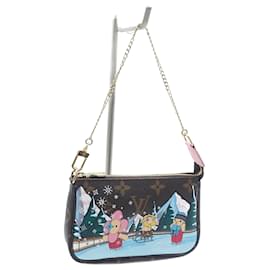 Louis Vuitton-Mini Pochette Acessórios Monograma Louis Vuitton-Monograma